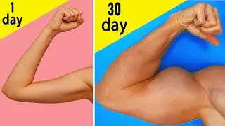 How to Pump up your ARMS in 30 days? Hand Exercises | Workout at Home With Equipment