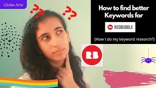 How to find a better Keyword for Redbubble?(less than 1000 search volume keyword research tutorial)