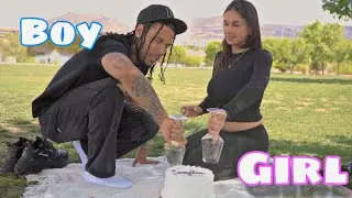 OUR GENDER REVEAL!!! Ty and Kate