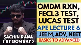 💥OMDM, Neutral FeCl3, Lucas Reagent | Alcohols, Phenols and Ethers | JEE Main, Advanced, NEET 2024