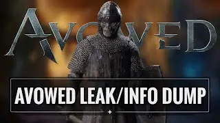 Avowed LEAKS & NEWS | Big Info Dump of Everything We Know