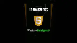 DataTypes in JavaScript  #shorts #upskillmafia #javascript  #coding