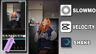 How to do velocity edit on capcut I Tutorial |Tiktok Trending | #capcut #velocityedit