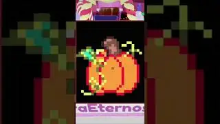 8 bit Pumpkin I made in Starving Artist  
