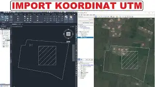 Cara memasukan koordinat utm ke google earth dengan mudah