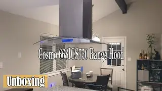 Cosmo 668ICS750 Range Hood Review - The hood works well and looks great.