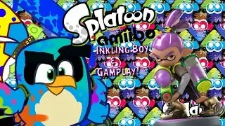 Splatoon Inkling Boy amiibo review & Gameplay