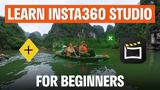 Insta360 Studio Beginners Guide 2025: How To Edit & Reframe 360 Video | Insta360 X5, X4, X3 Tutorial