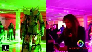 Nuevo salón de fiestas de DJ fuego en los angeles California
