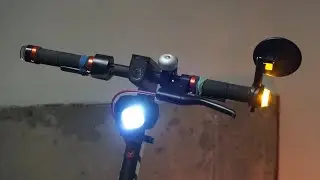 Xiaomi M365 Full Lighting Mod Demo