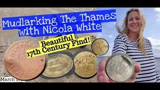 An Unexpected Fabulous 17th Century Find - Mudlarking the River Thames with Nicola White