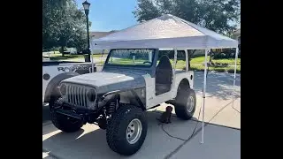 Jeep Wangler TJ - Sanding floorboards for Raptor Liner, Ep.10