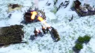 Age of Empires III The Asian Dynasties   GamePlay Trailer
