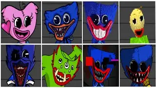 Friday Night Funkin' - Playtime but everytime it's Huggy Wuggy turn a Different Skin Mod is used