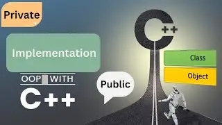 implement OOP || object and class || Access specifier || private implement