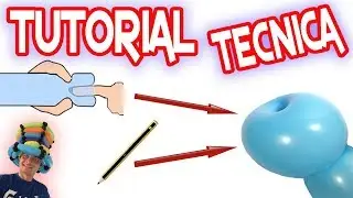 tutorial balloons 60 - apple twist (technique) balloon twisting