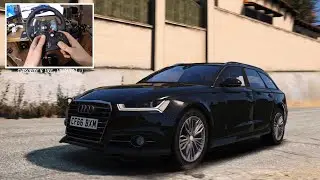 Audi A6 Unmarked - GTA V | Logitech G29 🔥 When GTA VI ? Who waiting? REVIEW