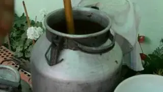 Фруктовая брага  Часть 3  Добавляем дрожжи