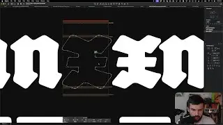 Kyrios Text Black exploration, continued