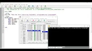 How to Print String in Assembly Language 8086