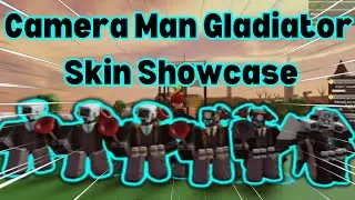 [Deluxe Crate] Camera Man Gladiator Skin Showcase [TDS]