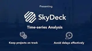 Compare construction progress, detect discrepancies and visualize changes over time with SkyDeck