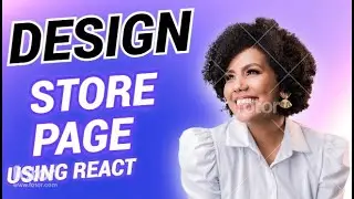 React Ecommerce Website Design Store Page