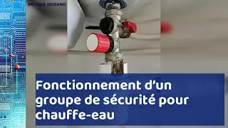 Chauffe-eau : fonctionnement d’un groupe de sécurité