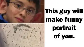 Student Takes Portrait Requests, And The Result Is So Hilariously Bad That People Want More