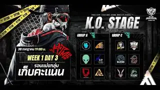 LIVE 🔴 [TH] Free Fire Thailand Grand Master - รอบ Knockout Stage Day 3