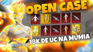 OPEN CASE EM BUSCA NA MÚMIA INFERNAL NO PUBG MOBILE