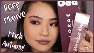 ANOTHER Fall Tutorial! Using Dose of Colors Marvelous Mauves and Lorac Pro 4 Palette!