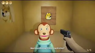 Играю в Backrooms Buff Doge