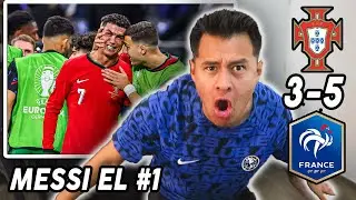 ¡CRISTIANO ELIMINADO! Reaccionando al PORTUGAL 0 (3) - (5) 0 FRANCIA | EUROCOPA 2024