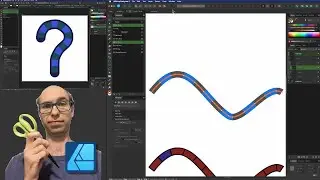 Divide a Curve Evenly in Affinity Designer 2