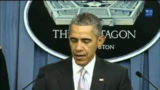 Pentagon Watch @POTUS give an update on our fight against ISIL from the Pentagon: