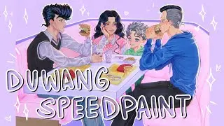 Duwang Gang Speedpaint | Copic Fanart | Jojo's Bizarre Adventure: Diamond Is Unbreakable