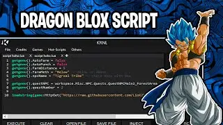 THE BEST DRAGON BLOX SCRIPT FOR MOBILE AND PC /AUTO FARM/ AUTO PUNCH/ AUTO QUEST/