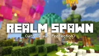 Minecraft Bedrock: Realm Spawn (With Protection) // MCBE (1.16.+) [+Download Link] w/ @DragonPlayzMC