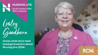Nursing Live 60 second interview with Lesley Goodburn