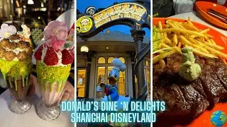 Donald's Dine 'n Delights - The CUTEST Disney Restaurant! Shanghai Disneyland