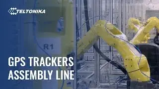 Teltonika factory - GPS trackers assembly line