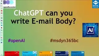 Effortless Email Body Writing with ChatGPT for Business Central.