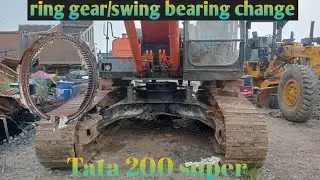 Tata 200 super ring gear change,🛠️🛠️😱