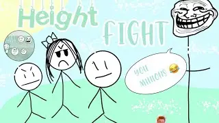 Height fight 🧐 (Animation) - Hello Animations