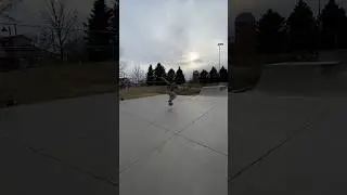 I’m back guys! And I kind of learned nollie front 180s I’ll try to get a better one though soon #fyp