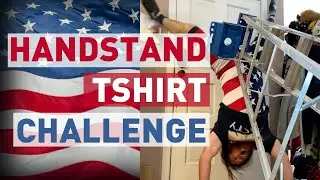 USA Handstand T-shirt Challenge WAIT FOR IT!