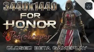 3440x1440 FOR HONOR CLOSED BETA GTX980Ti PG348Q FRAPS ON