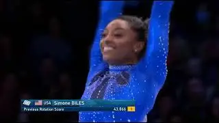 Simone Biles Wins Gold   All Around Worlds 2023 #Simone #Simonebiles #gymnast #gymnast