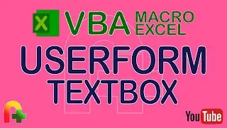 VBA Macro Excel - Userform - Textbox